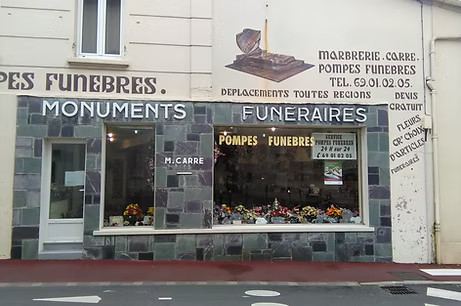 Monument funeraire pompes funebres floury
